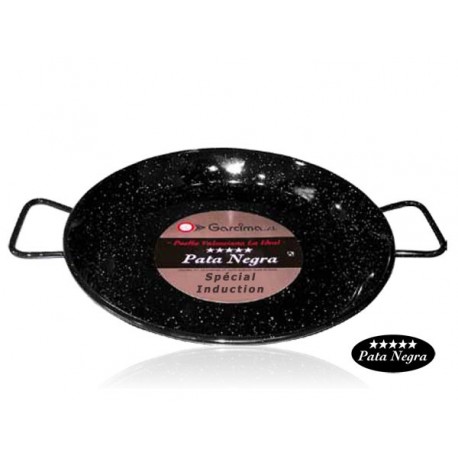 Plat à Paella émaillé 34cm - Spécial induction Garcima