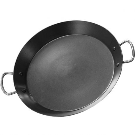 Plat à paella Induction en inox anti-adhésive 36cm Garcima pour 7 personnes
