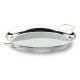 Plat à Paella 70cm en inox pour 30 personnes