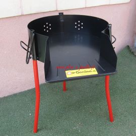 Barbecue pare flamme 60 cm sans grill