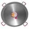 Plat à Paella 90cm Garcima acier pour 50 personnes