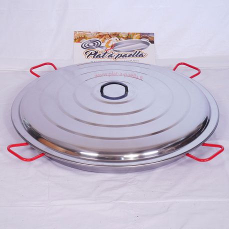 Plat à Paella + couvercle 90 cm pour 50 personnes - Garcima