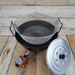 Kit friteuse à gaz - 8 litres - 35 cm