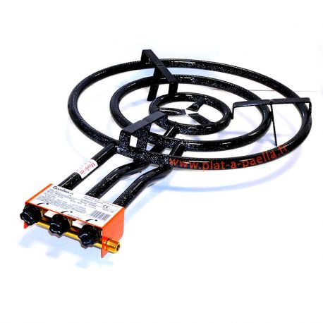 Réchaud Garcima 65cm 3 rampes - 22 Kw