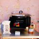 Kit à paella -bbq40 pour 10 personnes - Plat inox - Couvercle