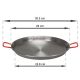 Plat à Paella 28cm Garcima pour 3 personnes