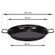 Plat à paella anti adhésive 55cm Garcima - 16 personnes