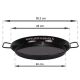 Plat à Paella émaillé 46cm Garcima pour 12 personnes