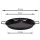 Plat à Paella émaillé 26cm Garcima pour 2 personnes
