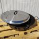 Poêle creuse émaillée 60cm Garcima - 28.75 litres avec couvercle INOX