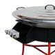 Kit à paella - BBQ70 pour 85 personnes - Plat émaillé - veilleuse - thermocouple