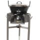 Kit friteuse pro à gaz bbq40- 11 litres - 40 cm