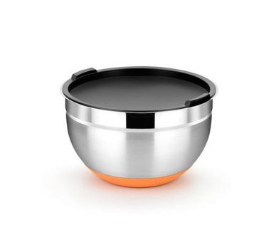 Bol en inox avec couvercle 3.2litres