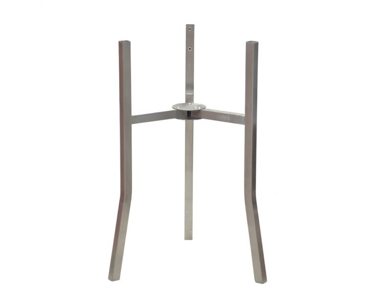 Pieds renforcé inox pour pliable pour pare flame 45cm