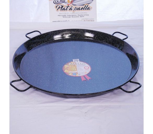 Plat à Paella émaillé 80cm Garcima pour 40 personnes