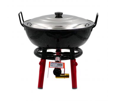 kit poele creuse 36cm - 12 personnes