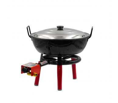 kit poele creuse 38cm - 14 personnes