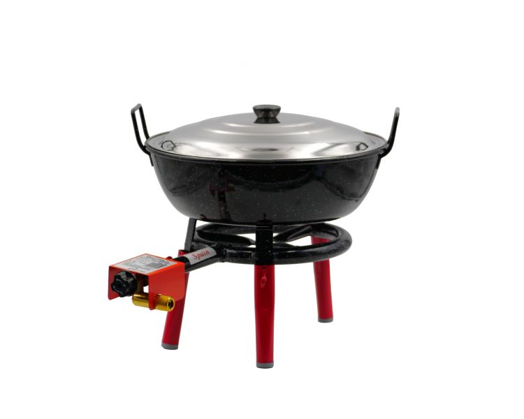 kit poele creuse 38cm - 14 personnes