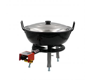 kit poele creuse 50cm - 30 personnes