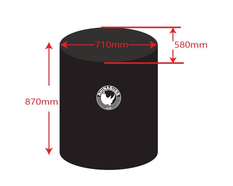 Housse Imperméable pour kit pare flammes 45cm